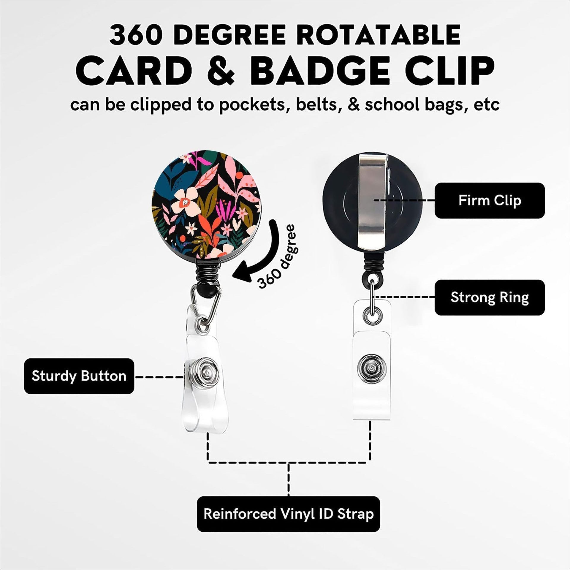 Wholesale  Mobile Phone Hanging Chain Wrist Lanyard Key Pendant Telescopic Keychain Card Holder